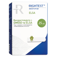 Тест-смужки для глюкометра Bionime Rightest Elsa 25 шт. (4710627337613)