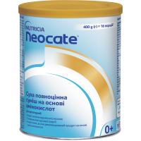 Дитяча суміш Nutricia Neocate для дітей з харчовою алергією від народження 400 г (5016533655155)