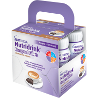 Дитяча суміш Nutricia Nutridrink Compact Fibre Mocha зі смаком мокко з високим вмістом енергії та харчовими волокнами (8716900552298)