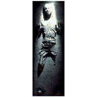 Стікер-наклейка ABYstyle Постер дверний Star Wars Han Solo (Хан Соло) 53x158 см (ABYDCO452)