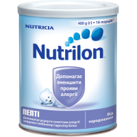 Дитяча суміш Nutrilon Пепті молочна 400 г (8718117601653)