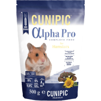 Корм для гризунів Cunipic Alpha Pro для хом'яків та піщанок 500 г (8437013149587)