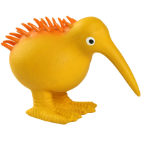 Іграшка для собак Kiwi Walker Птах ківі 8.5 см помаранчева (8596075000110)