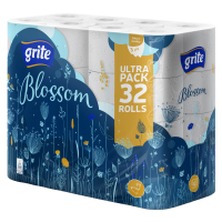 Туалетний папір Grite Blossom 3 шари 32 рулони (4770023348798)