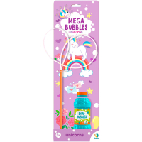 Мильні бульбашки DoDo Mega Bubbles Єдиноріжки 450 мл (300244)