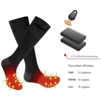 Шкарпетки з підігрівом 2E Race Black L (2E-HSRCL-BK)