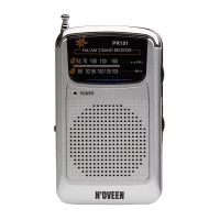 Портативний радіоприймач N'oveen PR151 Silver (RL070856)