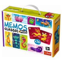 Настільна гра Trefl Мемо Класичні. Милі монстрики (Memos Classic&plus Cute monsters) (02273)