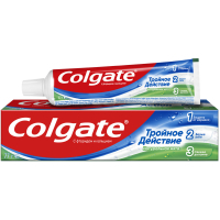 Зубна паста Colgate Потрійна Дія 50 мл (7891024128978)