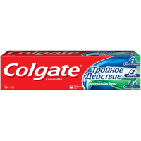Зубна паста Colgate Потрійна Дія 100 мл (7891024128992)