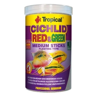 Корм для риб Tropical Cichlid Red&Green Medium Sticks у паличках 1 л (5900469637265)