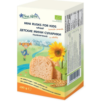 Дитячі сухарики Fleur Alpine Міні Пшеничні 100 г (4056114005291)
