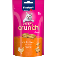 Ласощі для котів Vitakraft Crispy Crunch подушечки м'ясо птахів 60 г (4008239288141)