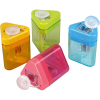 Точилка Kum Тригранна пластикова з контейнером Mini-Tri (Mini-Tri K1 Pop)
