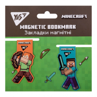 Закладки для книг Yes магнітні Minecraft, 2 шт (707827)