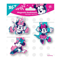 Закладки для книг Yes магнітні Minnie Mouse, 3 шт (707734)