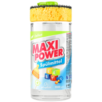 Засіб для ручного миття посуду Maxi Power для дитячого посуду 1000 мл (4823098413387)