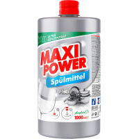 Засіб для ручного миття посуду Maxi Power Платинум запаска 1000 мл (4823098408475)