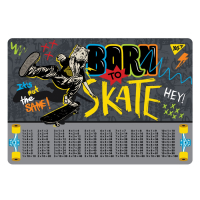 Підкладка настільна Yes Skate boom таблиця множення (492050)