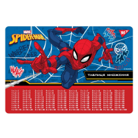 Підкладка настільна Yes Marvel.Spiderman таблиця множення (492051)
