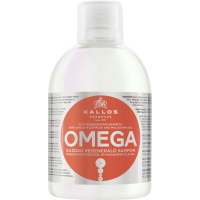 Шампунь Kallos Cosmetics Omega Відновлюючий з комплексом Омега-6 та олією макадамії 1000 мл (5998889511586)
