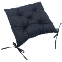 Подушка на стілець MirSon Ranforce Elite 16-9000 Black Stone 40x50 см (2200006276081)