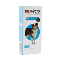 Таблетки для тварин Bravecto від бліх і кліщів для собак 20-40 кг (8713184146533)
