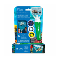 Ігровий набір Brainstorm Toys Ліхтарик-проектор Мешканці морів (3 диски, 24 картинки) (N5132)