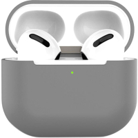 Чохол для навушників BeCover Silicon для Apple AirPods (3nd Gen) Gray (707180)