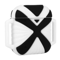 Чохол для навушників X-HuWei i-Smile для Apple AirPods IPH1443 Black+White (702333)
