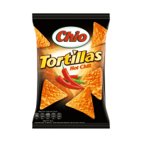 Чіпси Chio Tortillas зі смаком перцю чилі 125 г (4001242105931)