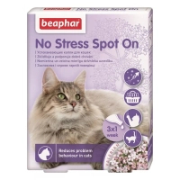 Краплі для тварин Beaphar No Stress Spot On cat Антистрес 3 піпетки (8711231139132)
