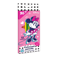 Олівці кольорові Yes Minnie Mouse 12 кольорів (290668)