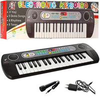 Музична іграшка MQ Музичне піаніно на 37 клавіш із мікрофоном (MQ033FM)