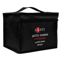 Художній маркер Santi набір 120 шт спиртові, у сумці (390625)