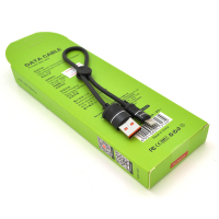 Дата кабель USB 2.0 AM to Lightning 0.25m KSC-351 XUNDIAN Black 5А iKAKU (KSC-351-L)
