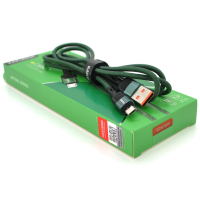 Дата кабель USB 2.0 AM to Micro 5P 1.2m KSC-458 JINTENG Green iKAKU (KSC-458-G-M)