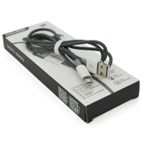Дата кабель USB 2.0 AM to Micro 5P 1.0m KSC-723 GAOFEI Black 2.4A iKAKU (KSC-723-B)