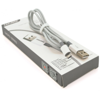 Дата кабель USB 2.0 AM to Micro 5P 1.0m KSC-723 GAOFEI Gray 2.4A iKAKU (KSC-723-MGr)