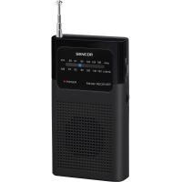 Портативний радіоприймач Sencor SRD 1100 Black (35049372)