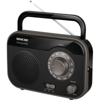 Портативний радіоприймач Sencor SRD 210 Black (35043173)