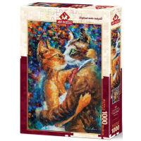 Пазл ART PUZZLE Танець закоханих котів, 1000 елементів (4226)