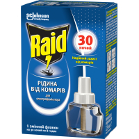 Рідина для фумігатора Raid від комарів 30 ночей (5010182991183)