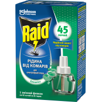 Рідина для фумігатора Raid від комарів 45 ночей з евкаліптом (4620000431763)