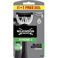 Бритва Wilkinson Sword Xtreme3 Black Edition 4 шт. (4027800072248/4027800383900)