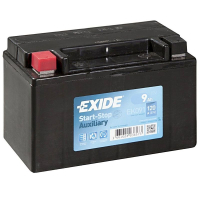 Акумулятор автомобільний EXIDE START STOP AUXILIARY 9Ah (+/-) (120EN) (EK091)