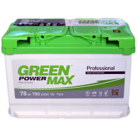 Акумулятор автомобільний GREEN POWER MAX 78Ah Ев (-/+) (780EN) (22372)