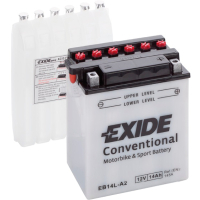 Акумулятор автомобільний EXIDE CONVENTIONAL 14Ah Ев (-/+) (145EN) (EB14L-A2)