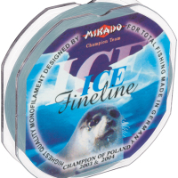 Волосінь Mikado Fineline Ice 30 м 0,12 мм 2,1 кг Grey (ZJD-012-P)