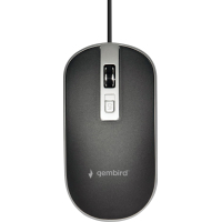 Мишка Gembird MUS-4B-06-BS USB Black-Gray (MUS-4B-06-BS)